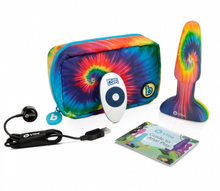 b-Vibe Peace & Love Tie Dye Rimming Plug Kit