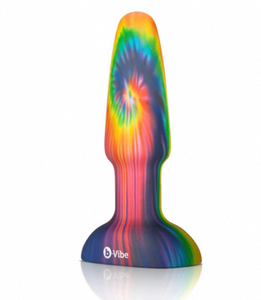 b-Vibe Peace & Love Tie Dye Rimming Plug Kit