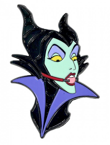 Geeky & Kinky Maleficent Ballgag Pin