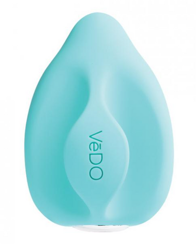 turquoise VeDo Yumi Finger Vibe with finger hold