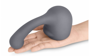 Le Wand Curve Weighted Silicone Wand Vibrator Attachment