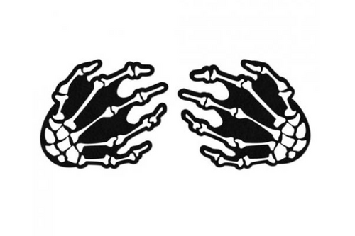 Skeleton Hands Pasties