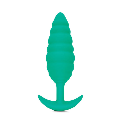 b-Vibe Texture Plug Twist Green (Large)