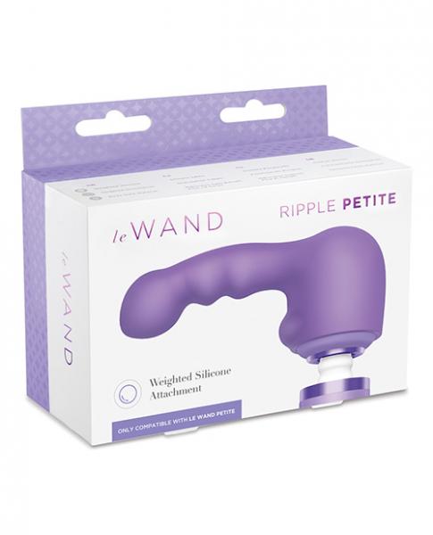Le Wand Petite Ripple Weighted Silicone Wand Vibrator Attachment