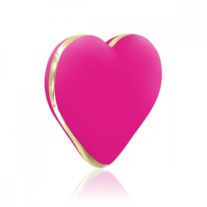 Rianne S. Rechargeable Silicone Heart Vibrator