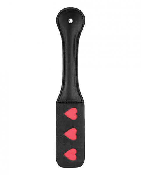Black and Red Hearts Impression Paddle