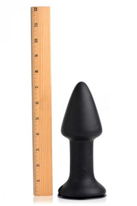 Black Spade Extra Large Vibrating Anal Plug The Pleasure Parlor Black Spade Extra Large Vibrating Anal Plug The Pleasure Parlor