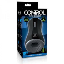 Control Twin Turbo Heated Vibrating Penis Stroker