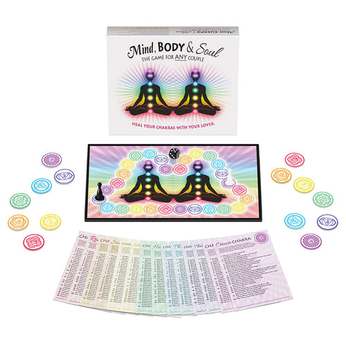 Mind/Body/Soul: Chakra Intimacy Board Game for Couples