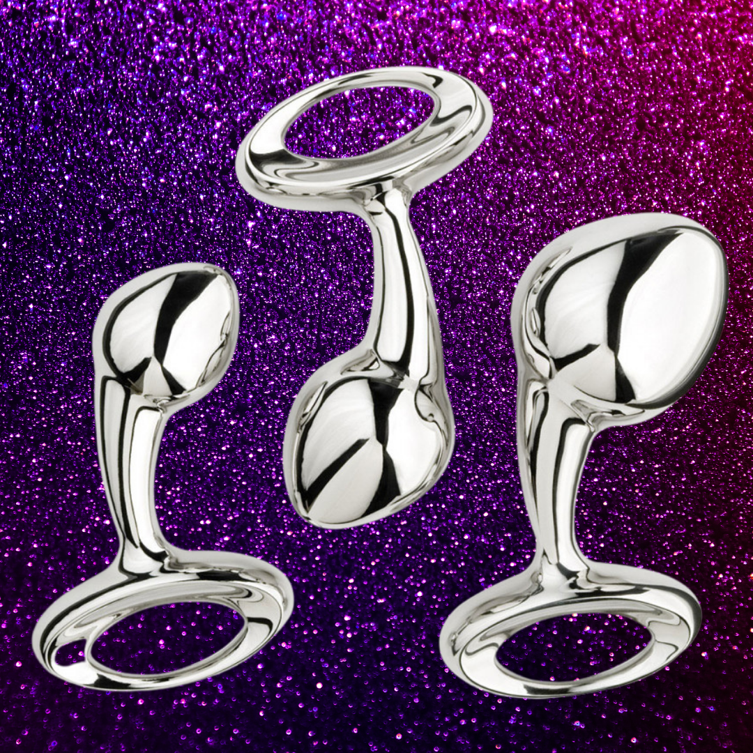 nJoy Pure Plug Stainless Steel Anal Plug - Three Sizes The Pleasure Parlor nJoy Pure Plug Stainless Steel Anal Plug - Three Sizes The Pleasure Parlor