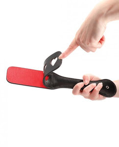 Black and Red Hearts Impression Paddle