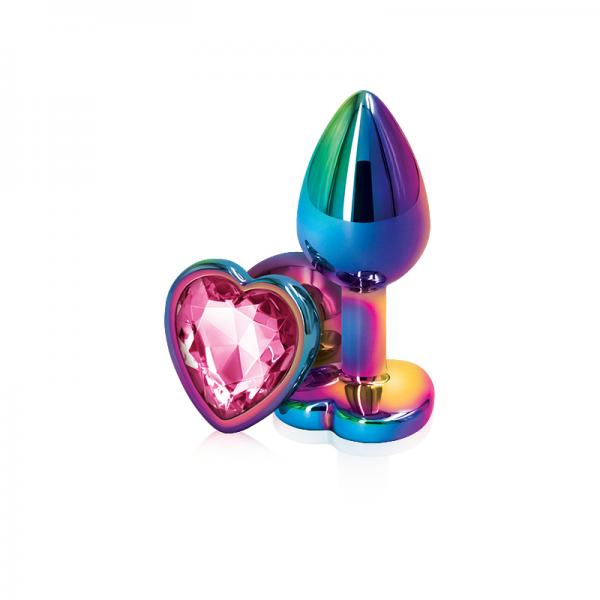 Holographic Jeweled Heart Butt Plug (Pink Gemstone) – The Pleasure Parlor